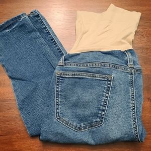 A Glow maternity jeggings size 10
